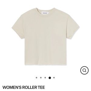 Talentless NWOT Tan Color Roll Edge T-Shirt